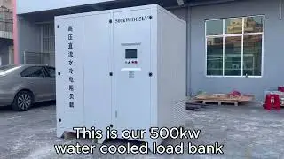500kw Water cooled load bank for data center, pure resistive load bank