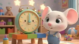 Hickory Dickory Dock | Cute Mouse Kids Rhyme | Nursery Rhymes for Toddlers | Tiny Tune Kids