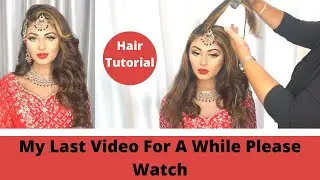 Easy Bridal Hair Tutorial | Easy Step By Step