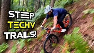 WE RODE THE STEEPEST TRAILS IN THE SOUTH UK *HIDDEN GEMS*
