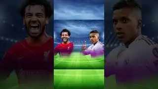 SALAH VS ATTACK PLAYERS🤩🔥(LIVERPOOL, REAL MADRID, BARCELONA)#156 #shorts