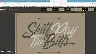 Creative Market - Free Goods - Showing the Fonts