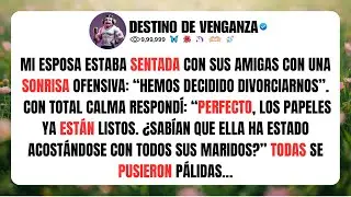Mi ESPOSA Estaba Sentada Con Sus AMIGAS, Con Una Sonrisa OFENSIVA: 