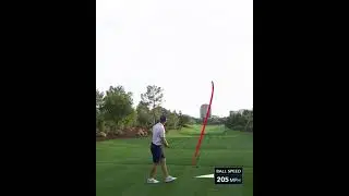 [Shorts] 205Mph Ball Speed & 4️⃣0️⃣2️⃣ YD 