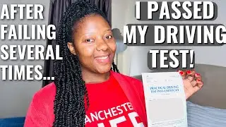 💃I FINALLY PASSED MY UK DRIVING TEST! | DEALING WITH FAILURE | How To Pass UK Driving Test