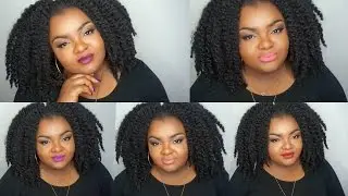 New BH Cosmetics Liquid Lipsticks on Dark Skin
