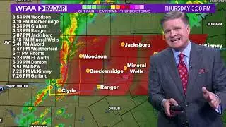 DFW Weather: Tracking thunderstorms across North Texas