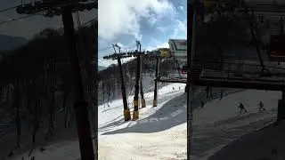 Japan Most Beautiful TAKASU Mountain Snowboarding season #shorts #snow