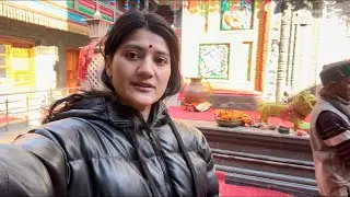 Old vlog | winter season | visiting temple | sharmla | theog