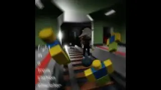 Roblox fight in a train station simulator game