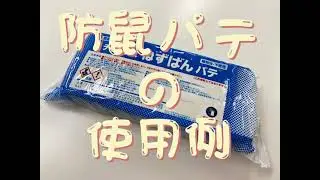 防鼠パテの使用例