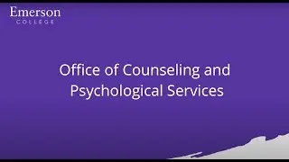 Office of Counseling and Psychological Services
