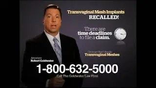 Goldwater Law Firm - Transvaginal Mesh Implants (2012 632-5000 Version)