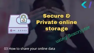 03 Secure online storage with Boxcryptor - How to share