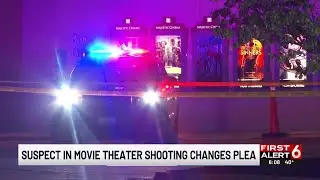 Suspect in movie theater shooting changes plea
