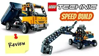 #LegoTechnic #DumpTruck (42147) | #lego #legoset #car #legotruck #review #speedbuilding