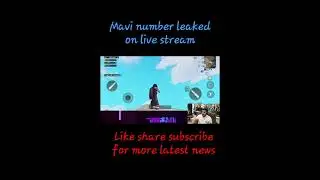 Mavi number  leaked on live stream #Shorts #short #Mavi