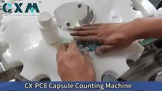 CX-PC8 Capsule Counting Line | Automatic Tablet & Capsule Counting Machine | GMP Pharma Equipment