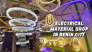 I discovered the best place to buy all your electrical materials in Benin city wires luxury lights 