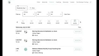 OfferingTree Scheduling, Booking, and Payment Features