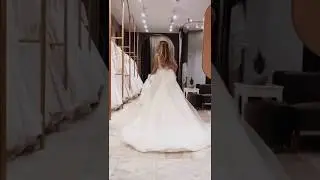 ALENA BEBISHEVA (@misssss.alena) в свадебном салоне от Crystal Design Haute Couture