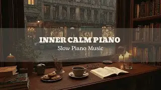 Slow Piano Music for Sleep, Relax, Study, and Peaceful Focus