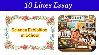 10 Lines Essay on Science Exhibition at School in English | Science Exhibition at School essay