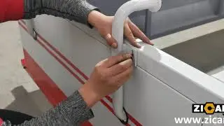 To Install Vaccum Press Membrane Machine TM2480B-J, Woodworking Zicar Machine PVC Materials