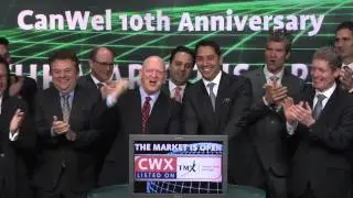 CanWel Building Materials Group Ltd (CWX:TSX) opens Toronto Stock Exchange, May 8, 2014.
