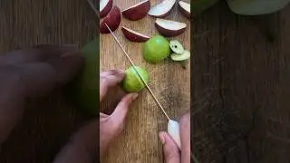 Beautiful Green Guava Cutting ASMR #guava #cutting #skills #food #asmr #satisfying