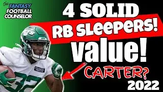 4 Fantasy Football RB Sleepers 2022