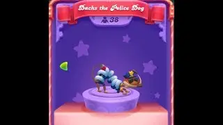 Candy Crush Friends Demo of Dachs the Police Dog