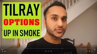 Tilray Stock Options (NASDAQ:TLRY) | Day Trading Vlog