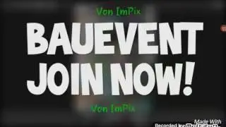 Gro&szlig;es Bauevent / Minecraft Bauevent Join  Now!/Pixelbauteam