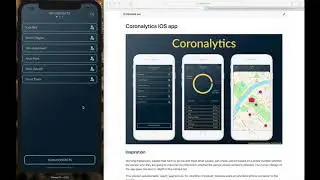 #CodeVsCovid19 hackathon - Coronalytics