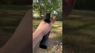 HATSAN JET 1 .22 cal pistol/carbine (first shots) #asmr #airgun #shorts