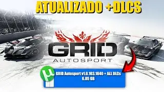 GRID AUTOSPORT  ✔ TRADUZIDO +DLCs PC ATUALIZADO 2026!