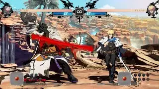 Guilty Gear -Strive- OBT1 Nagoryuki Bloodrage DPS example