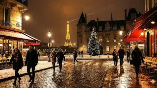 Paris Night Balcony Chill Session 🌙 Smooth Jazz Bossa Nova Instrumental | Relax & Focus