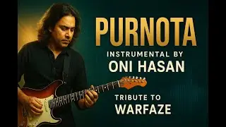 Purnota ( Warfaze Instrumental Cover by Oni Hasan) | Emotional Guitar | Bangla Rock Tribute