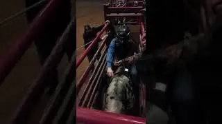Bull riding practice pen