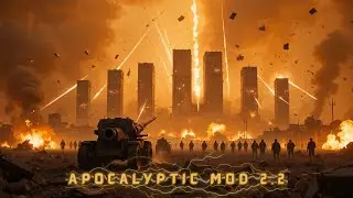Apocalyptic Mod 2.2 &ndash; China Infantry & Artillery vs 7 USA Super Weapons | Massive Zero Hour War