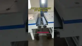 PVC IMITATION MARBLE SHEET UV MACHINE PVC ARTIFICAL MARBLE SHEET MAKING PROCESS UV BOARD MACHINE