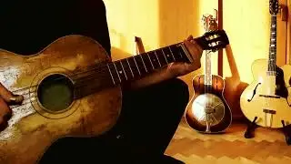 Krbi's Guitar - HEY JOE (Bottleneck, slide, blues Guitar, Hendrix)