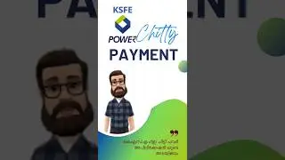 Ksfe Chitty Payment In Ksfe Power App #shorts #ksfepower