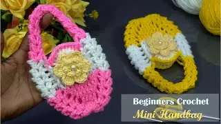 The Easiest Crochet Bag Pattern Ever! Free Crochet Pattern