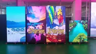 Coloful Energy LED indoor full-color LED poster screen