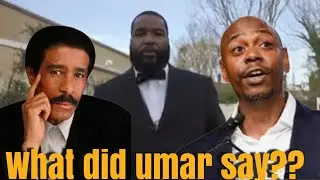 Umar Johnson will not have Richard Pryor and Dave Cheppelle's picture in his  FDMG Academy.