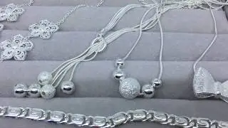 Kalung gelang lapis perak 925 sterling silver