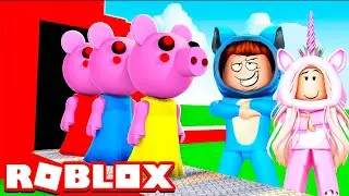 BEBE MILO Y CLARI SE CONVIERTEN EN PRO!! *Construyendo fabricas de piggys!* ROBLOC TYCOON